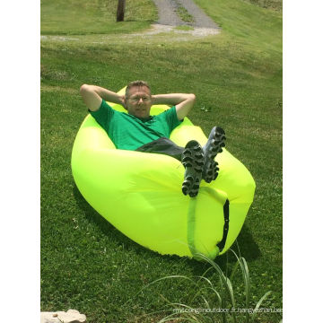 2016 hamac gonflable le plus chaud / sacs gonflables de couchage d&#39;air / sac de couchage de banane pour le camping en plein air
